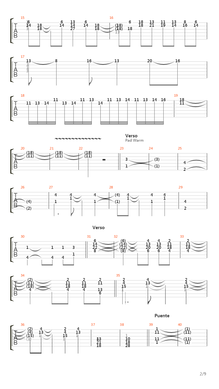 Cobarde吉他谱