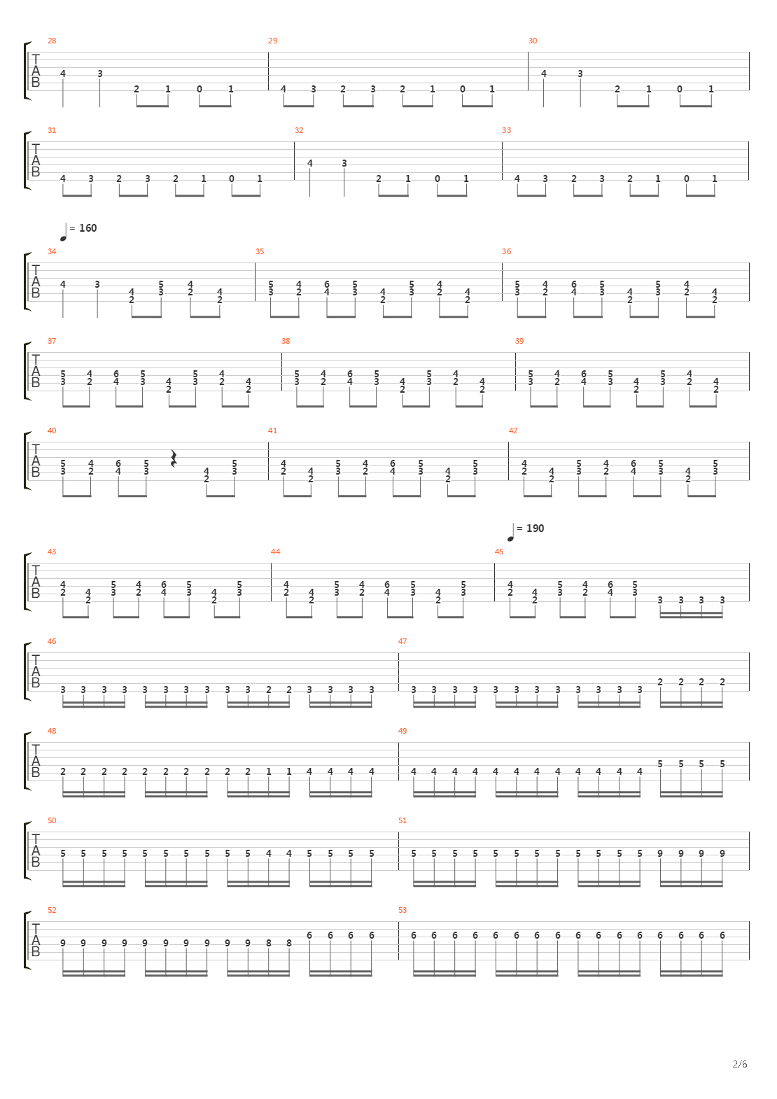 Pulses In Rhombus Forms吉他谱