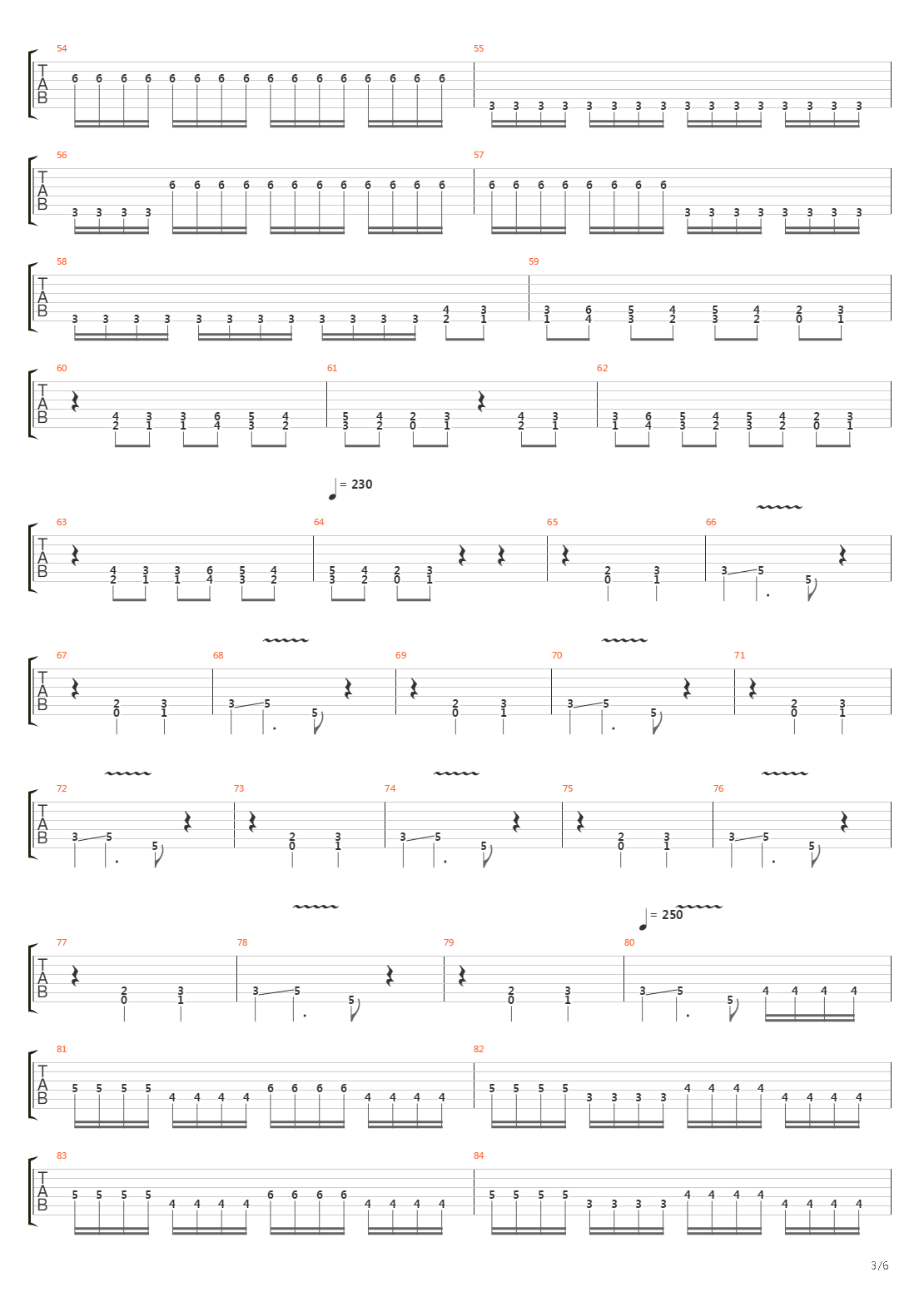 Pulses In Rhombus Forms吉他谱