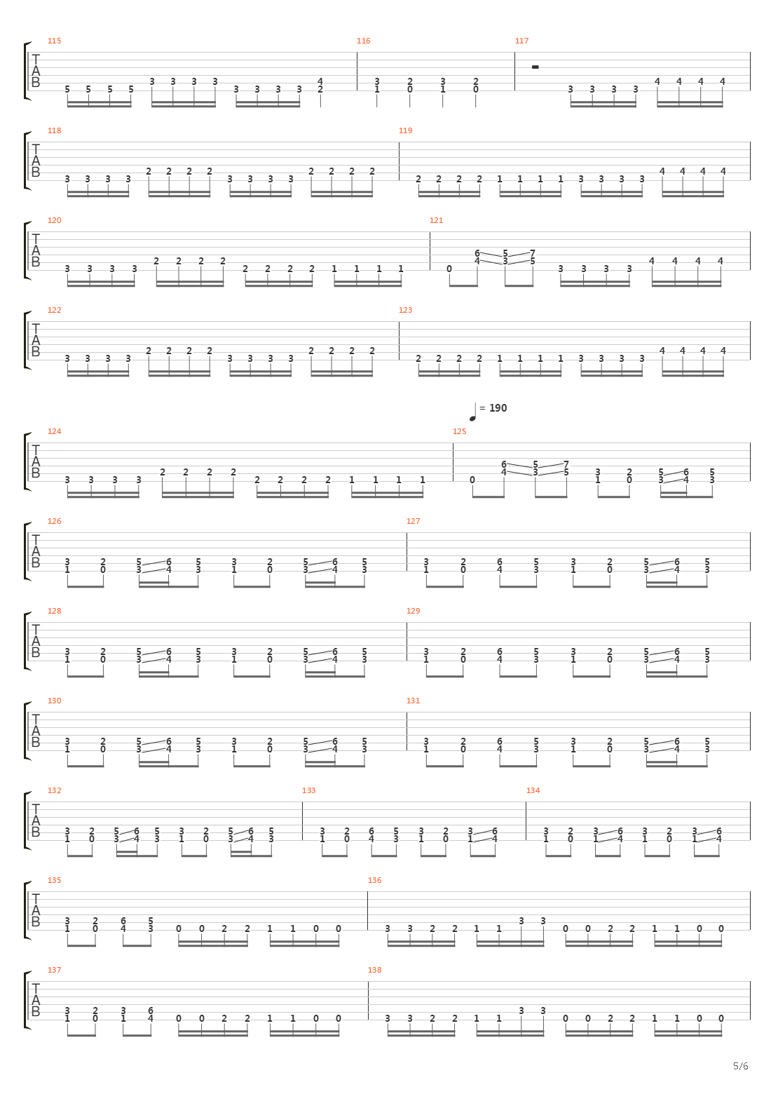 Pulses In Rhombus Forms吉他谱