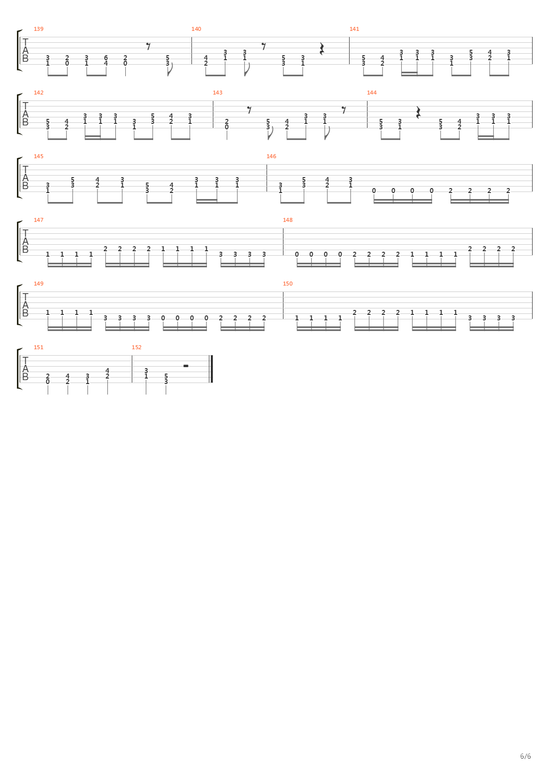 Pulses In Rhombus Forms吉他谱