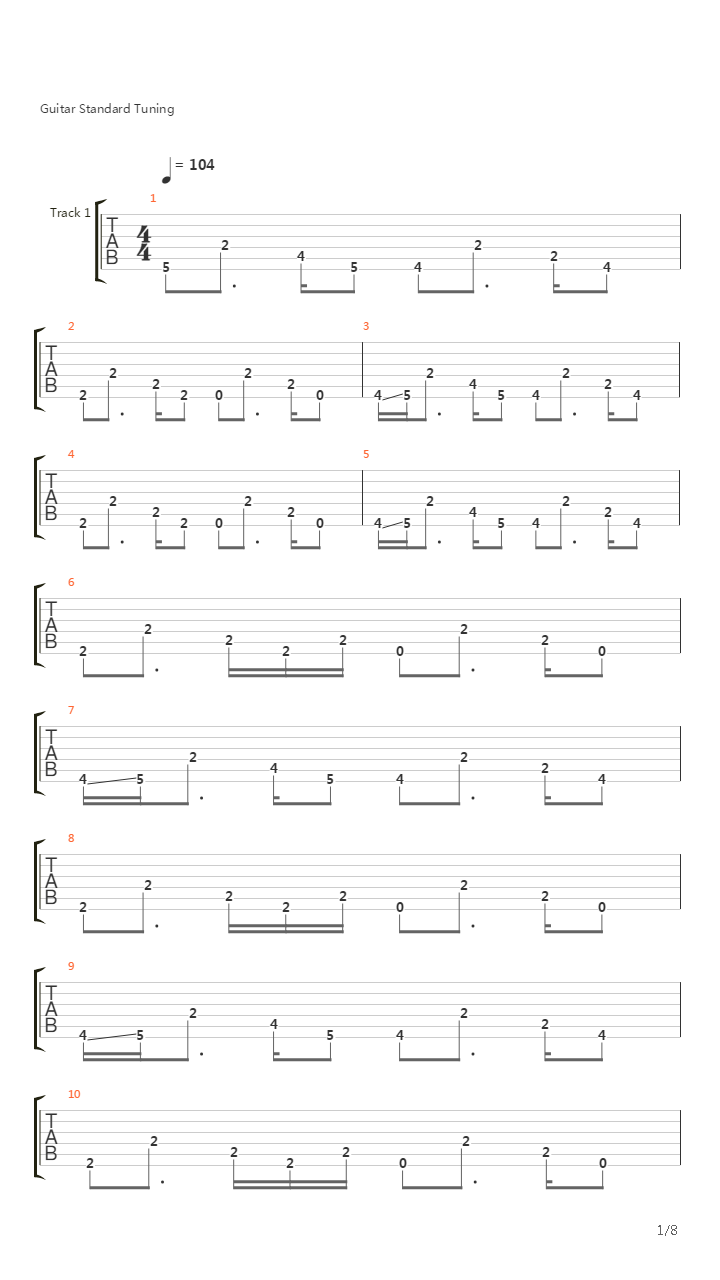 My Bird Performs吉他谱