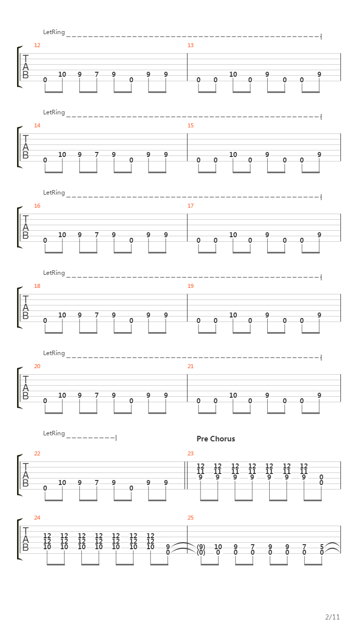 Date Line吉他谱
