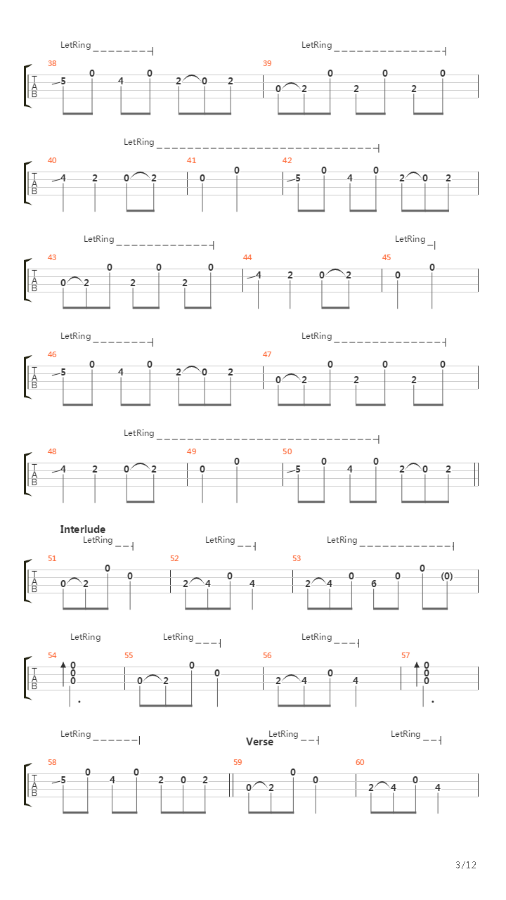 Fields And Fences吉他谱