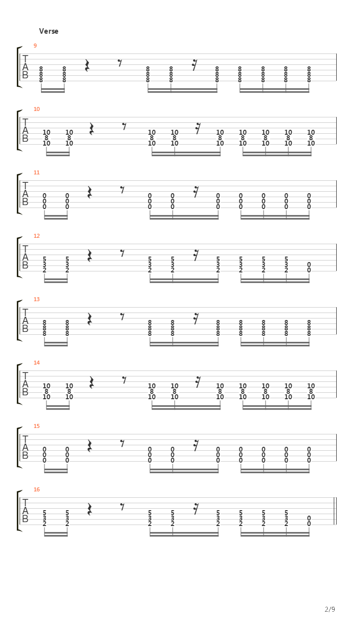 Soundtrack吉他谱