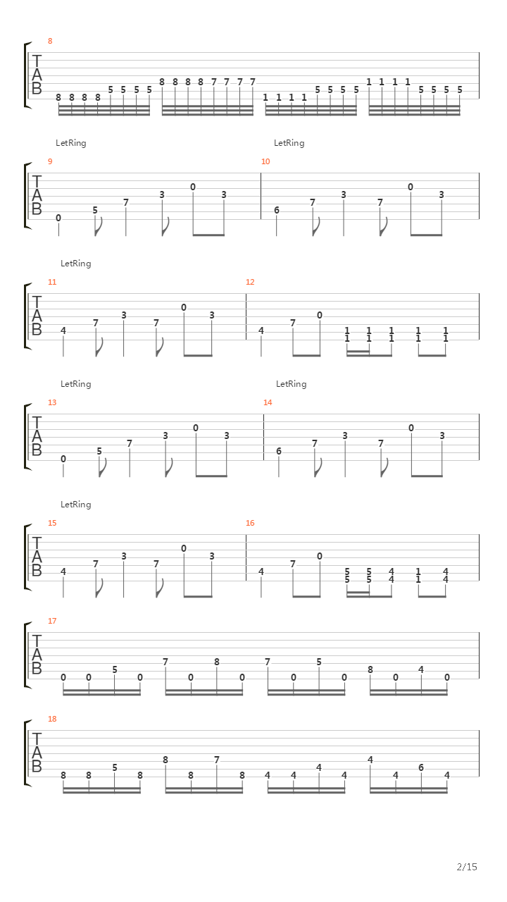 Vessel For Evil吉他谱