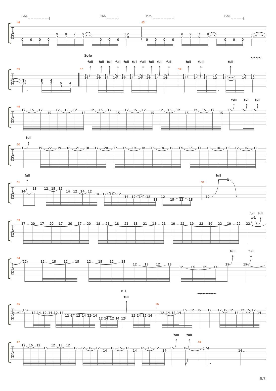 Journey To Oblivion吉他谱