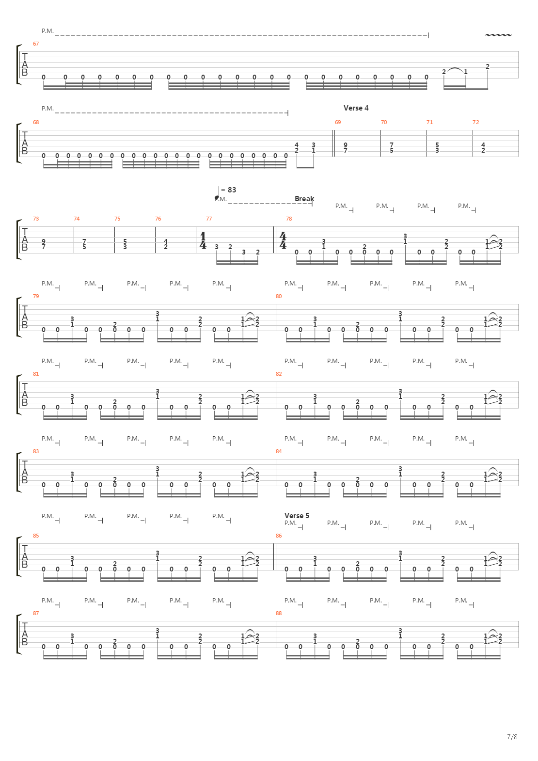 Journey To Oblivion吉他谱