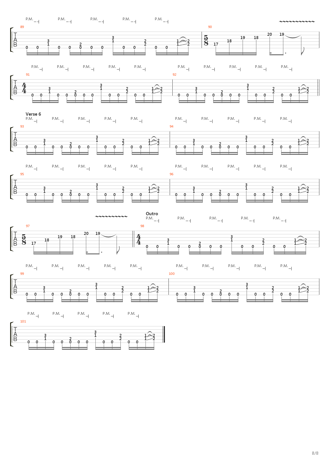 Journey To Oblivion吉他谱