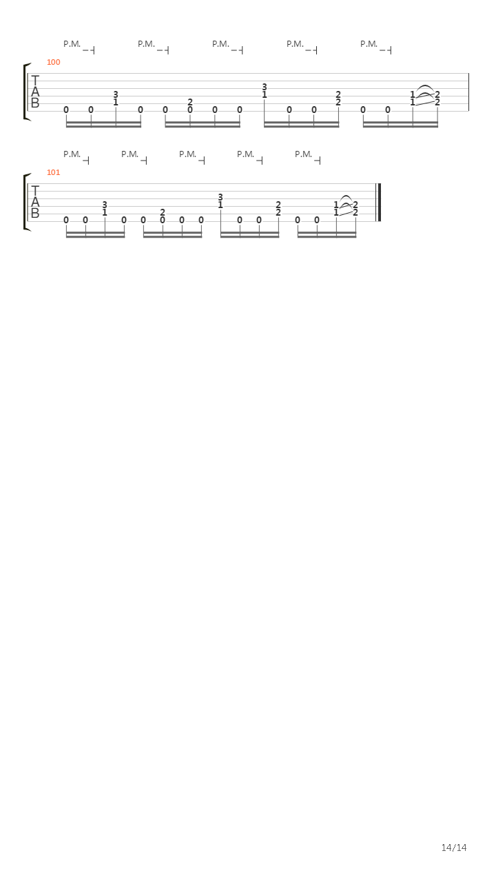 Journey To Oblivion吉他谱