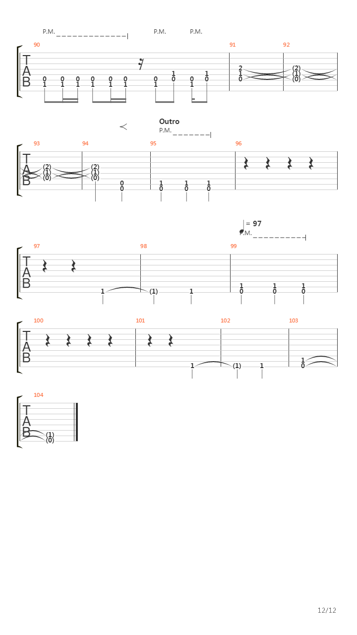 An Exhalation Of Disease吉他谱