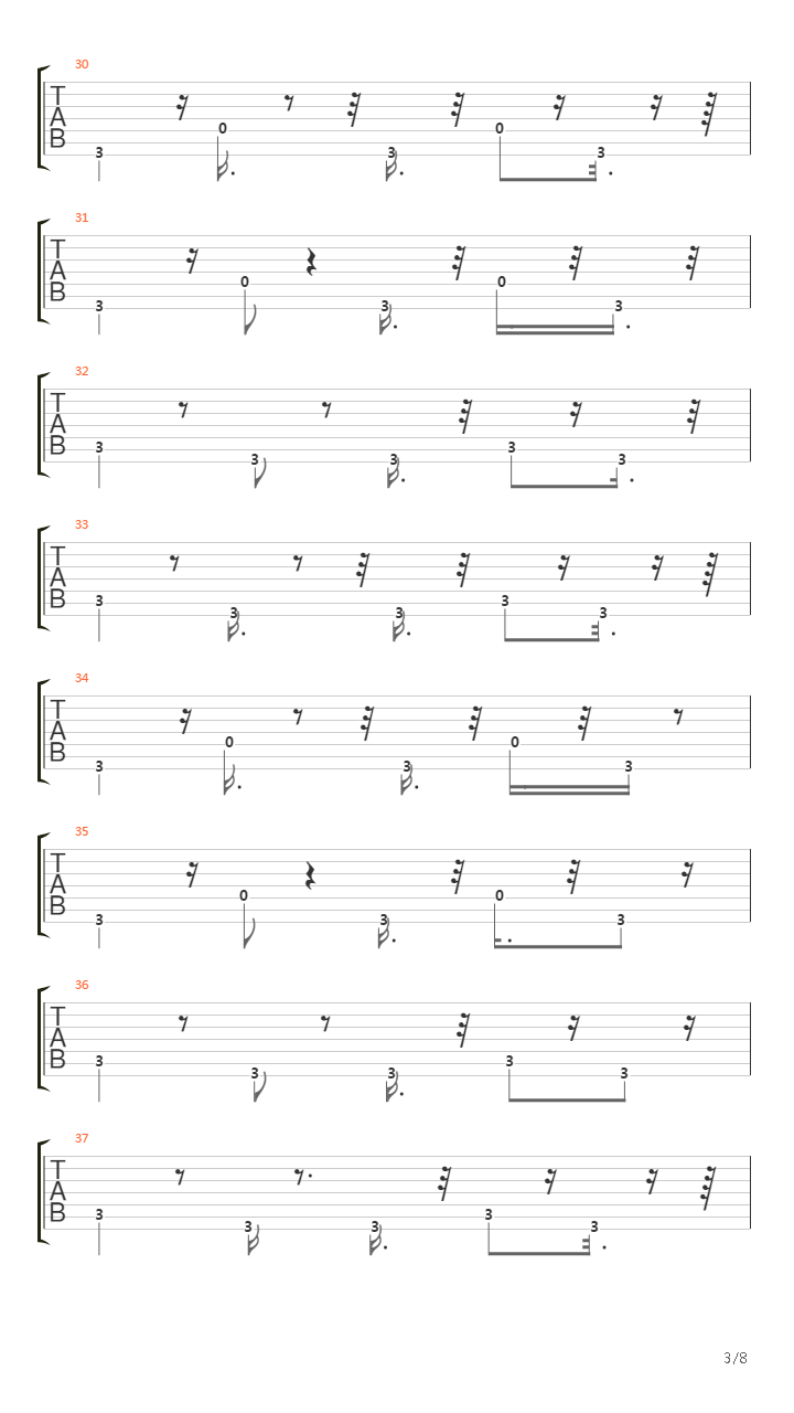 O Trem Das Sete吉他谱