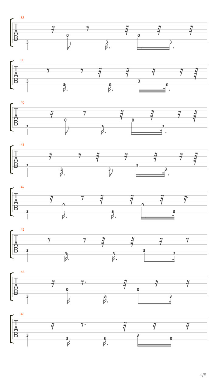 O Trem Das Sete吉他谱