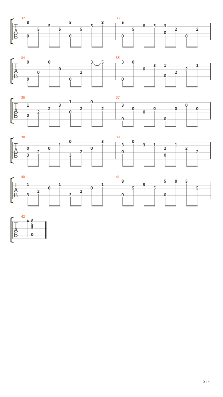 《戴手铐的旅客》主题曲《驼铃》吉他谱