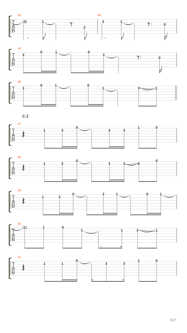 Tsuyogari吉他谱