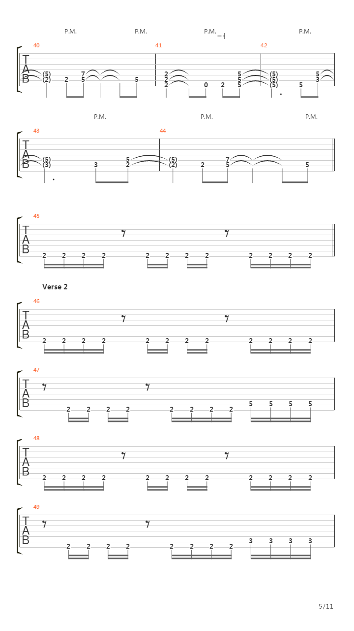 Burn吉他谱