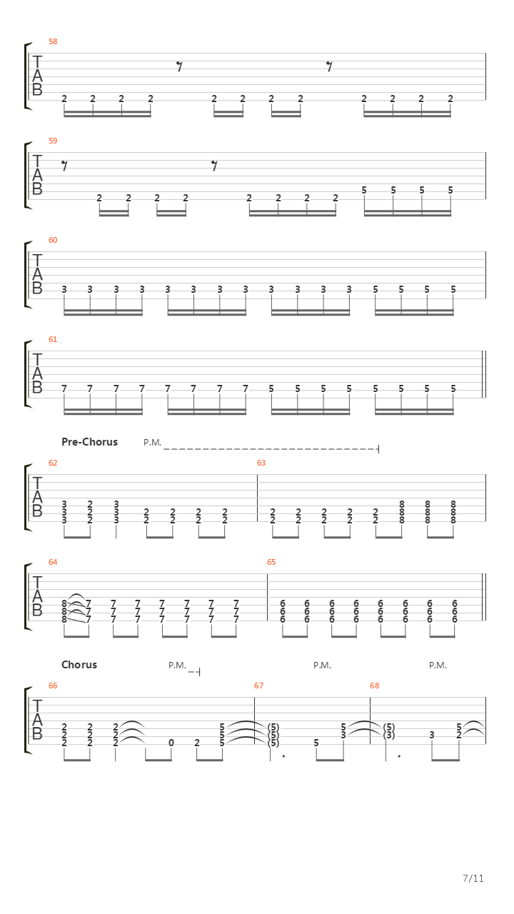 Burn吉他谱