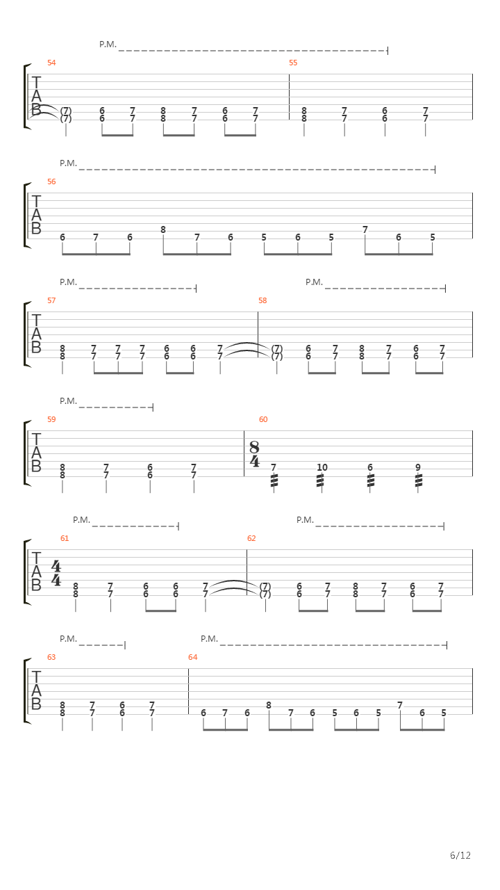 A Massacre in the North吉他谱