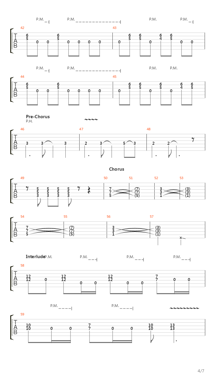 Monsterman吉他谱