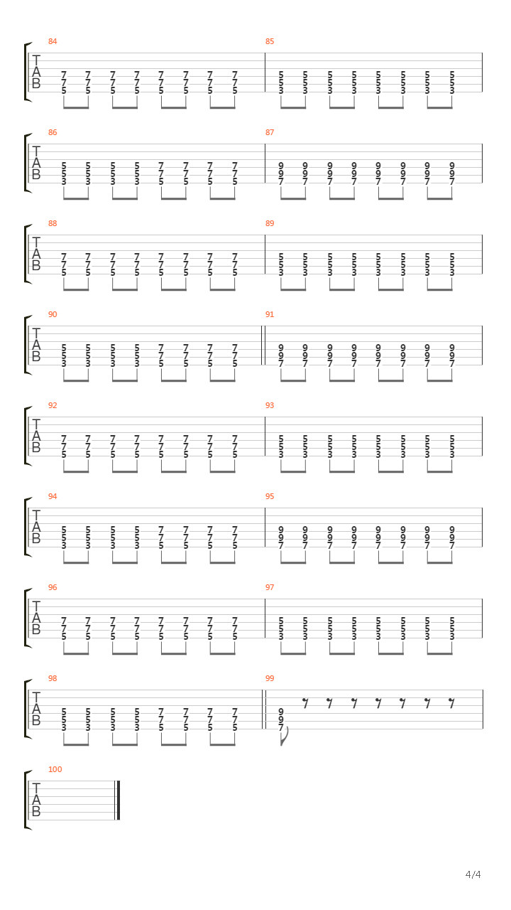 Rolling In the Deep (by Inside)吉他谱