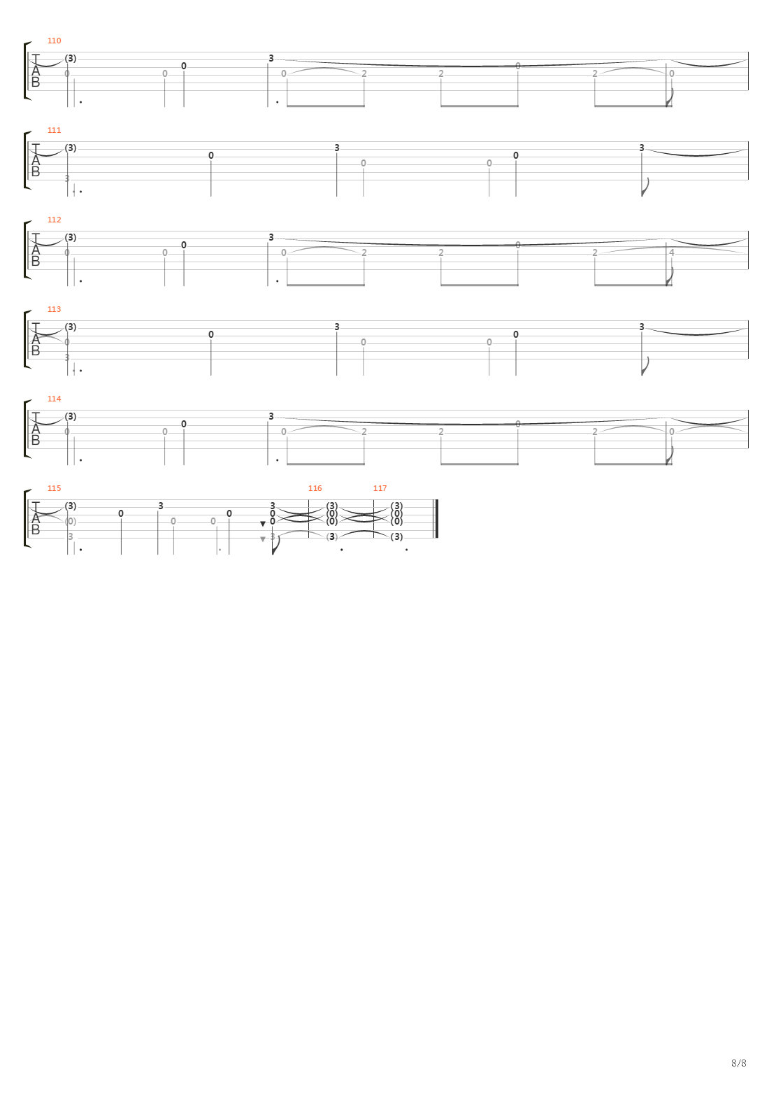 Forest吉他谱