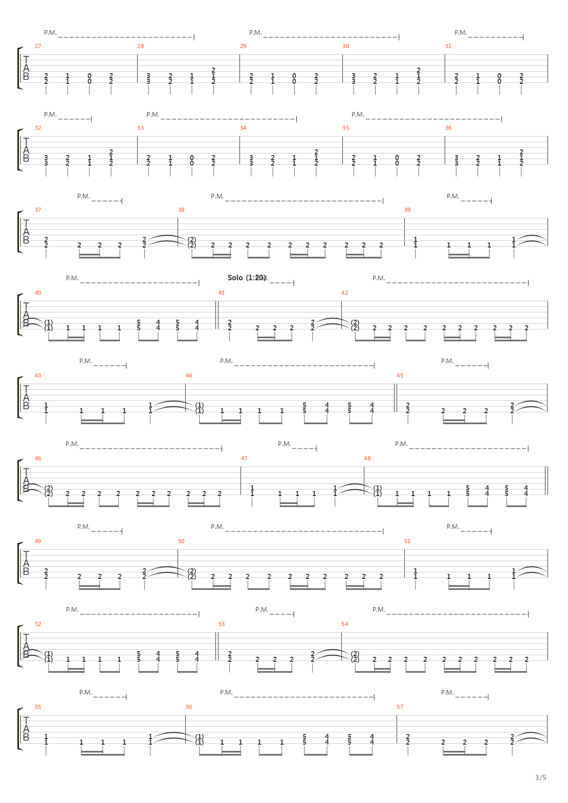 Eons in Vacuum吉他谱