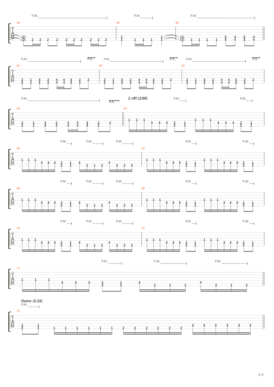 Eons in Vacuum吉他谱