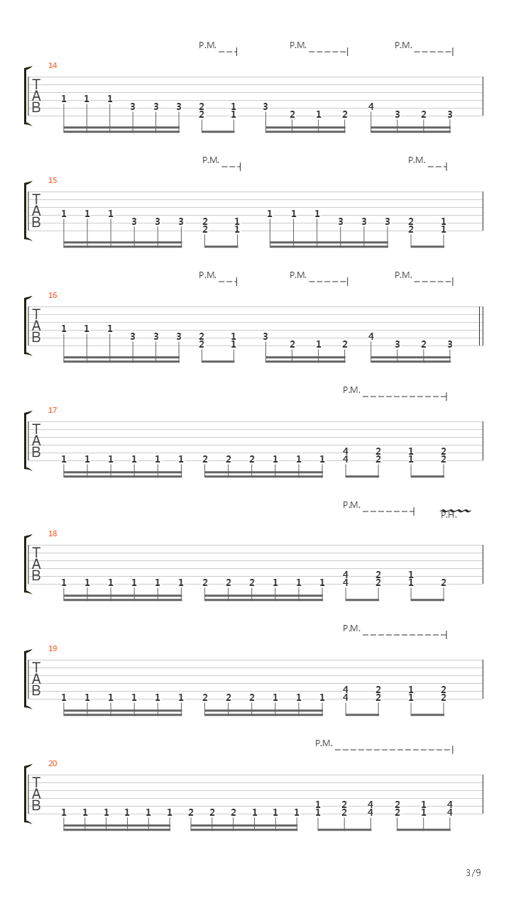 Eons in Vacuum吉他谱