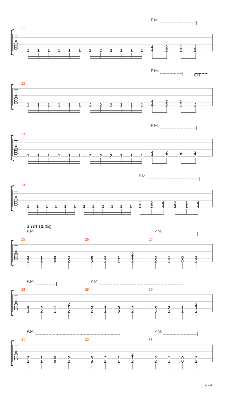 Eons in Vacuum吉他谱