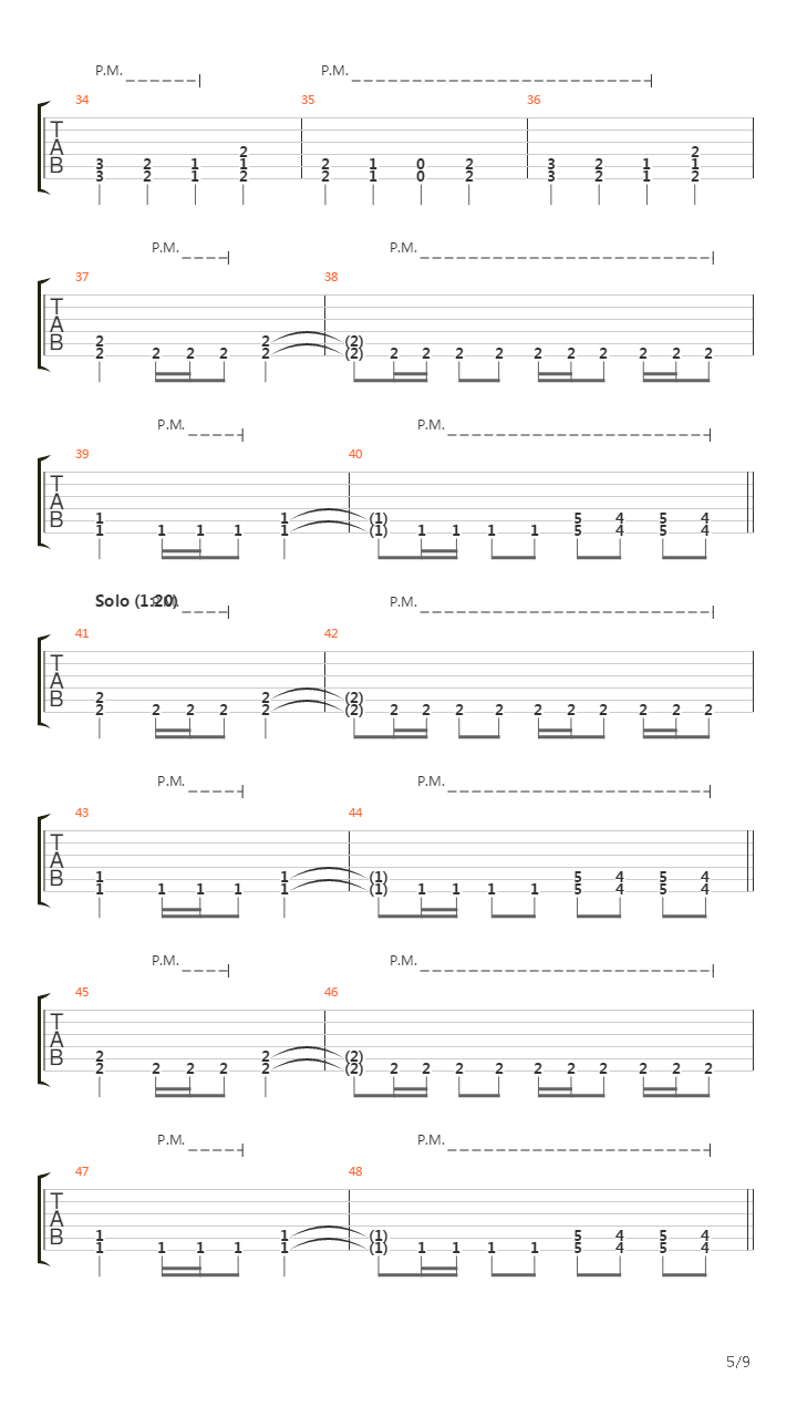 Eons in Vacuum吉他谱