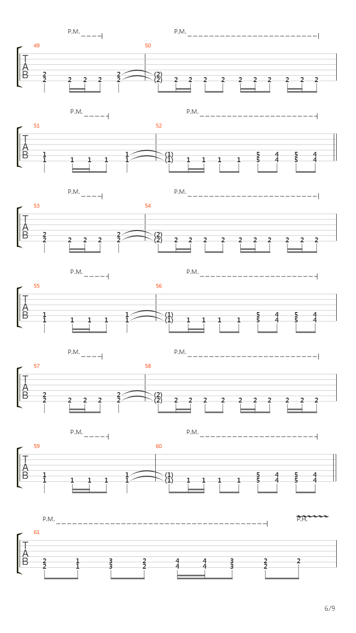 Eons in Vacuum吉他谱