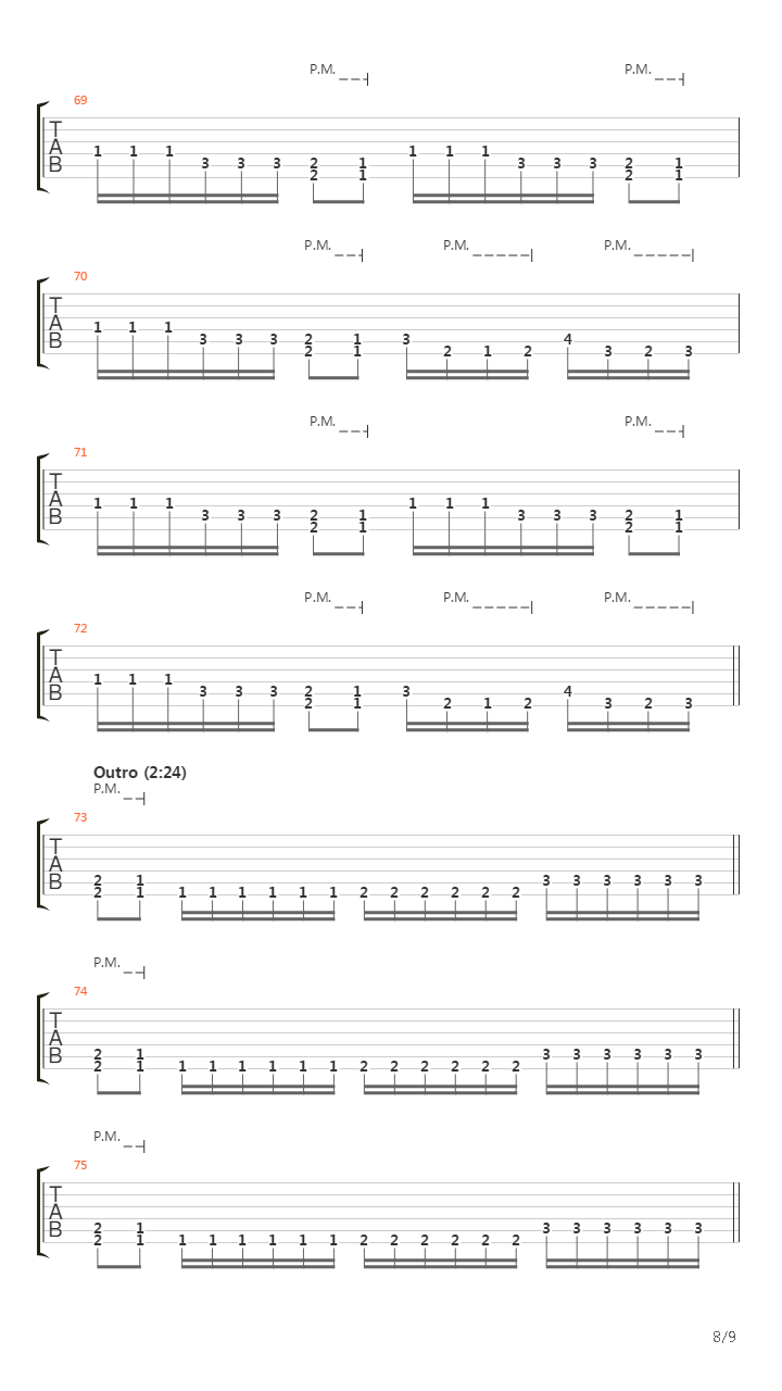 Eons in Vacuum吉他谱