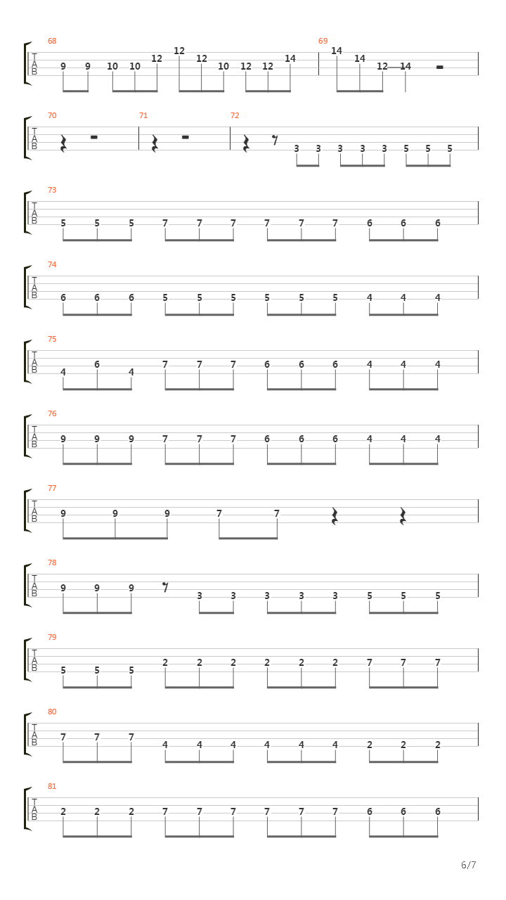 17の月吉他谱