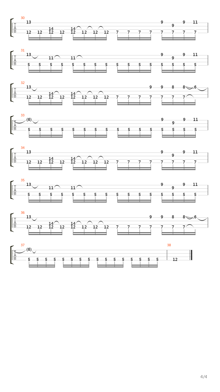 Re-arrange (Solo Bass Arrangement by Arkadiy Kolenda)吉他谱