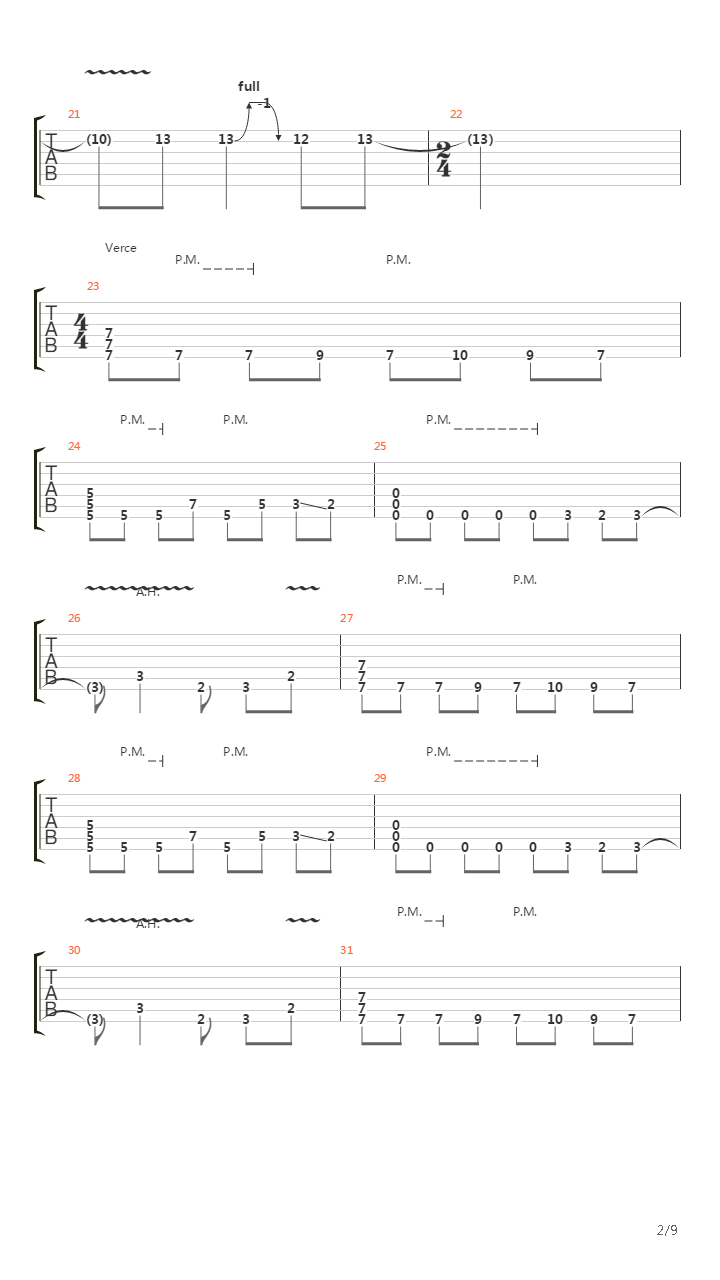 Crown Of Thornes吉他谱