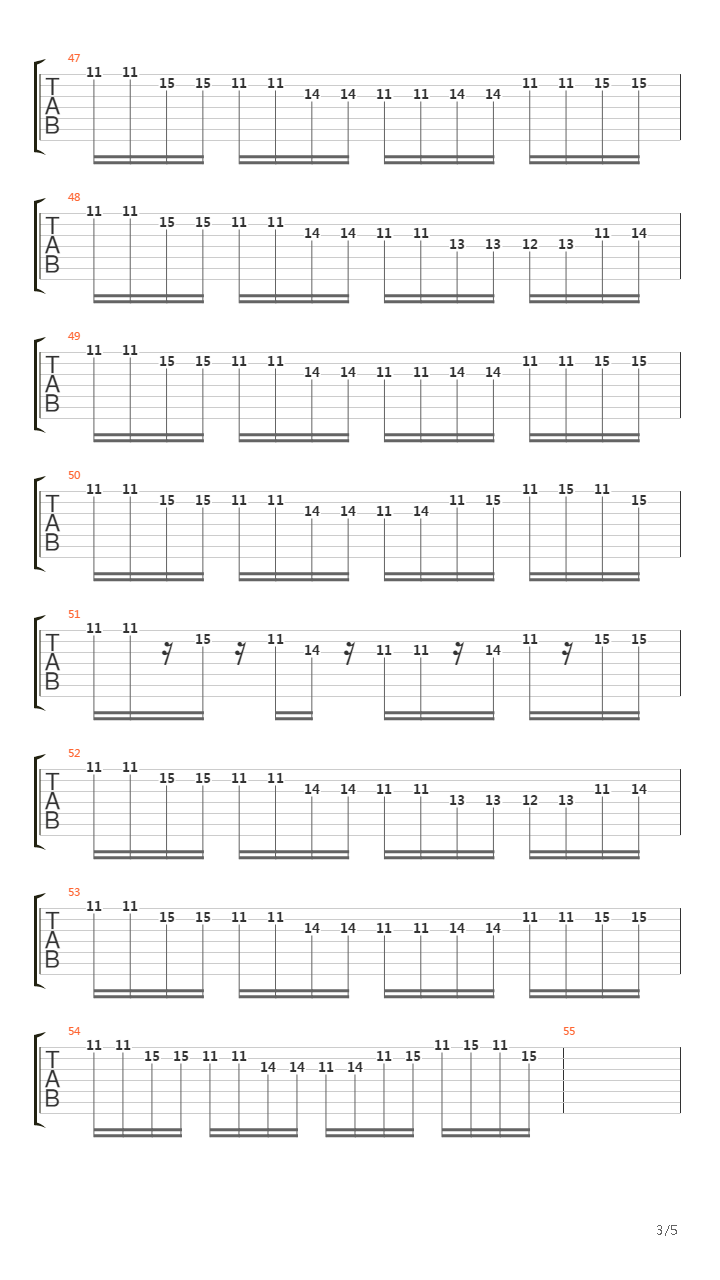 The Era Of Anthropophagy吉他谱
