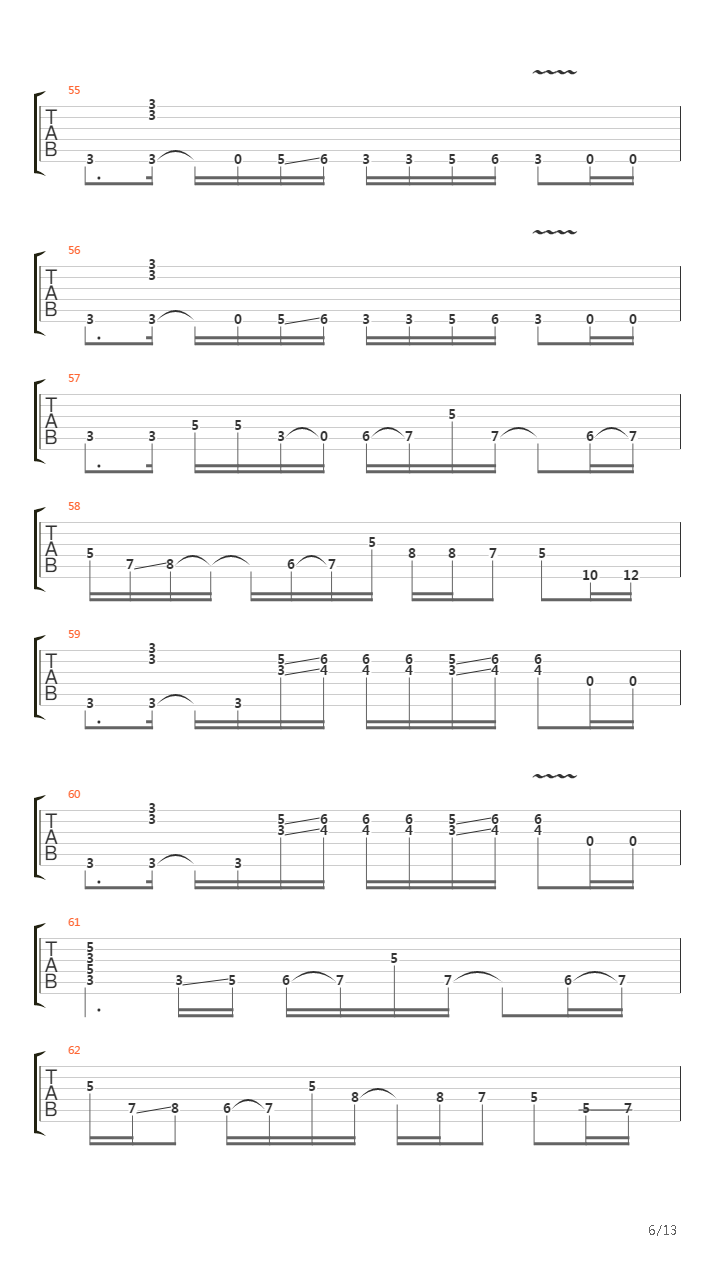 Get the Funk Out (Solo)吉他谱