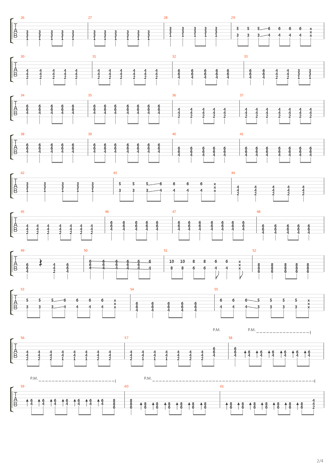 Back to the USA (gp5)吉他谱