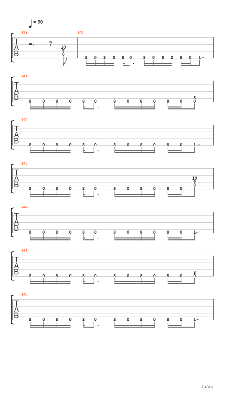 Top 20 Riffs (by Vladimir Chamber)吉他谱