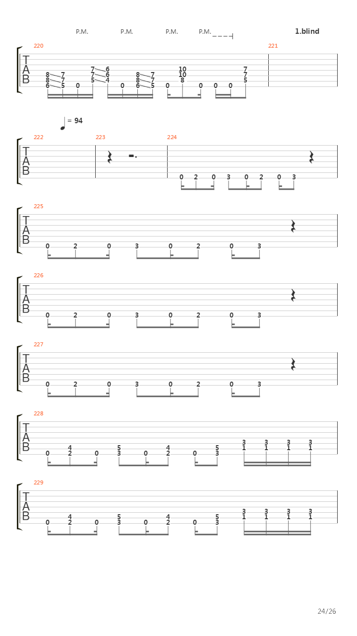 Top 20 Riffs (by Vladimir Chamber)吉他谱