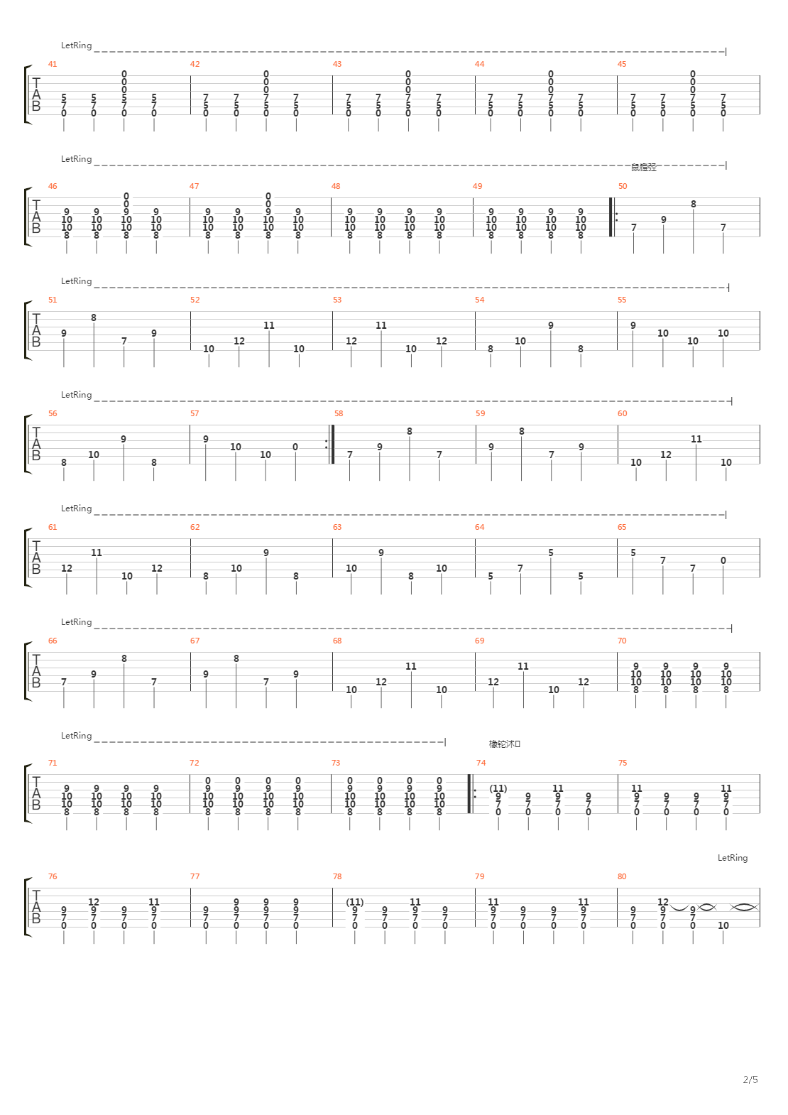 Беги (Акустика 2014)吉他谱