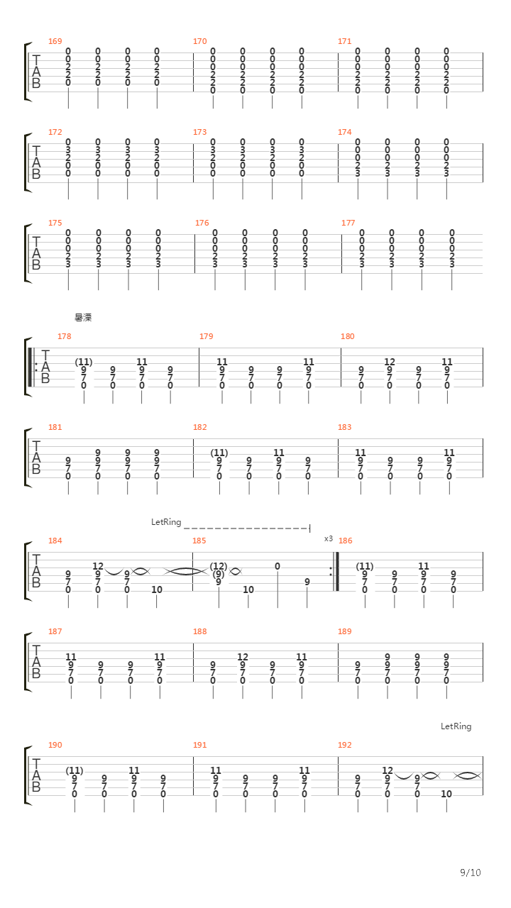 Беги (Акустика 2014)吉他谱