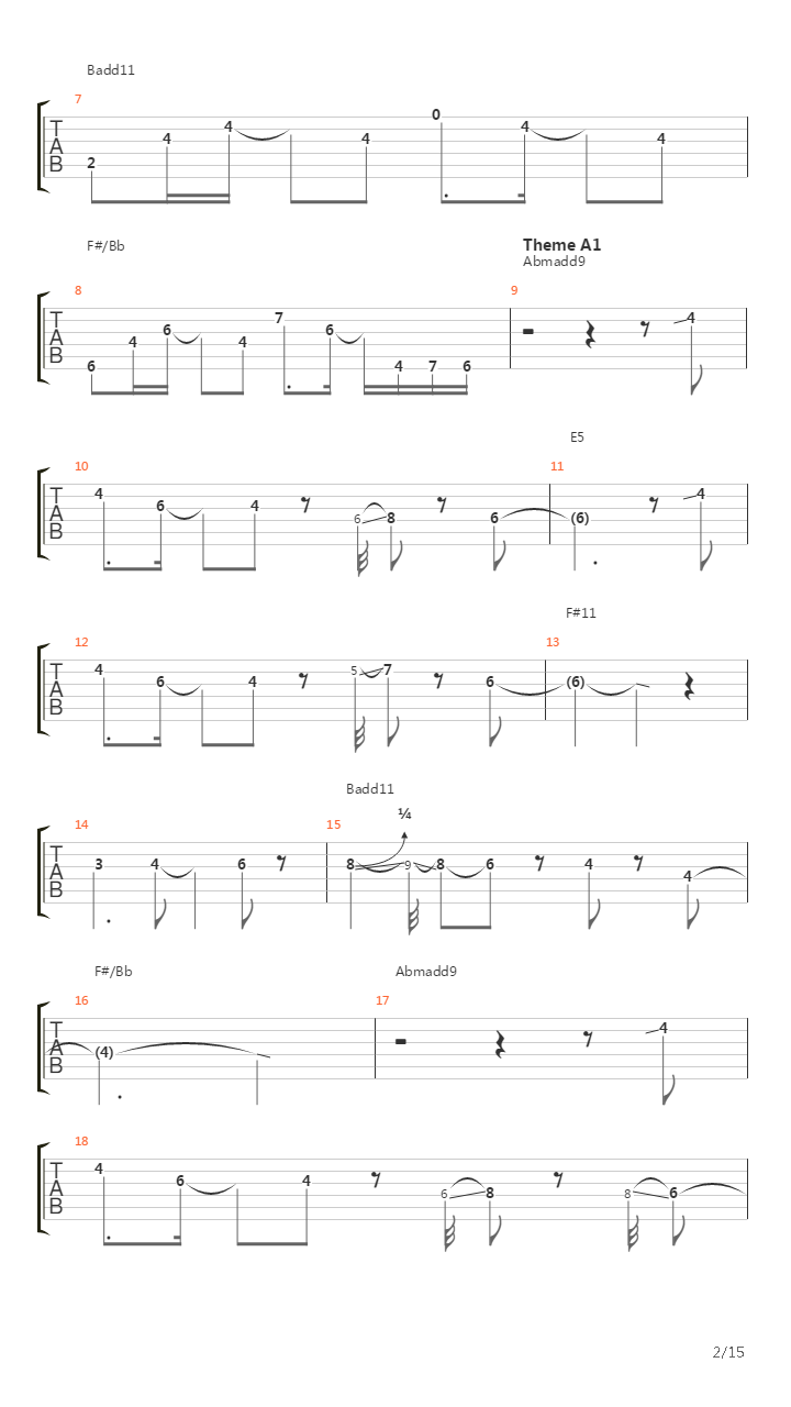 Nothing is Lost (Lesson by Dmitry Maksimov)吉他谱