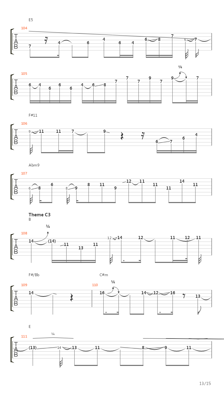 Nothing is Lost (Lesson by Dmitry Maksimov)吉他谱