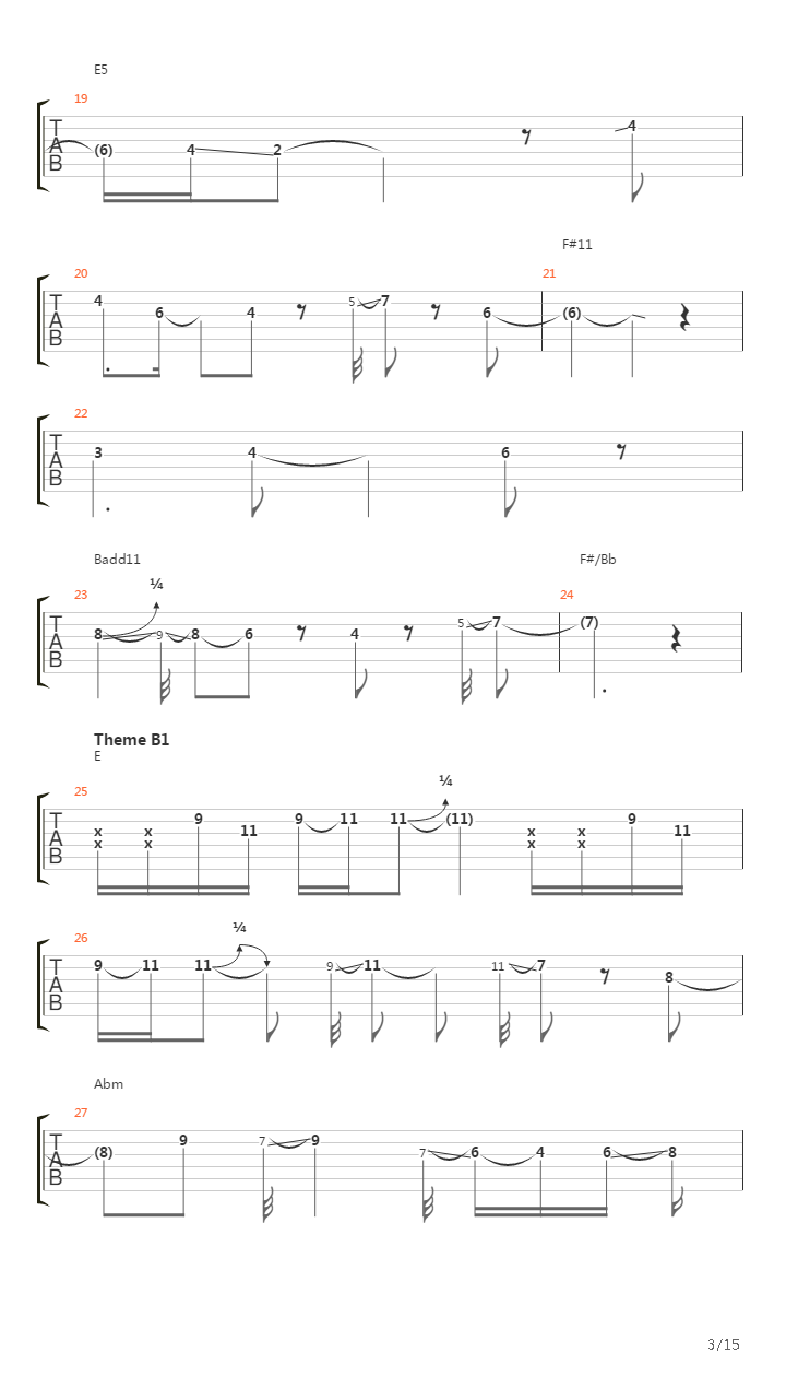 Nothing is Lost (Lesson by Dmitry Maksimov)吉他谱