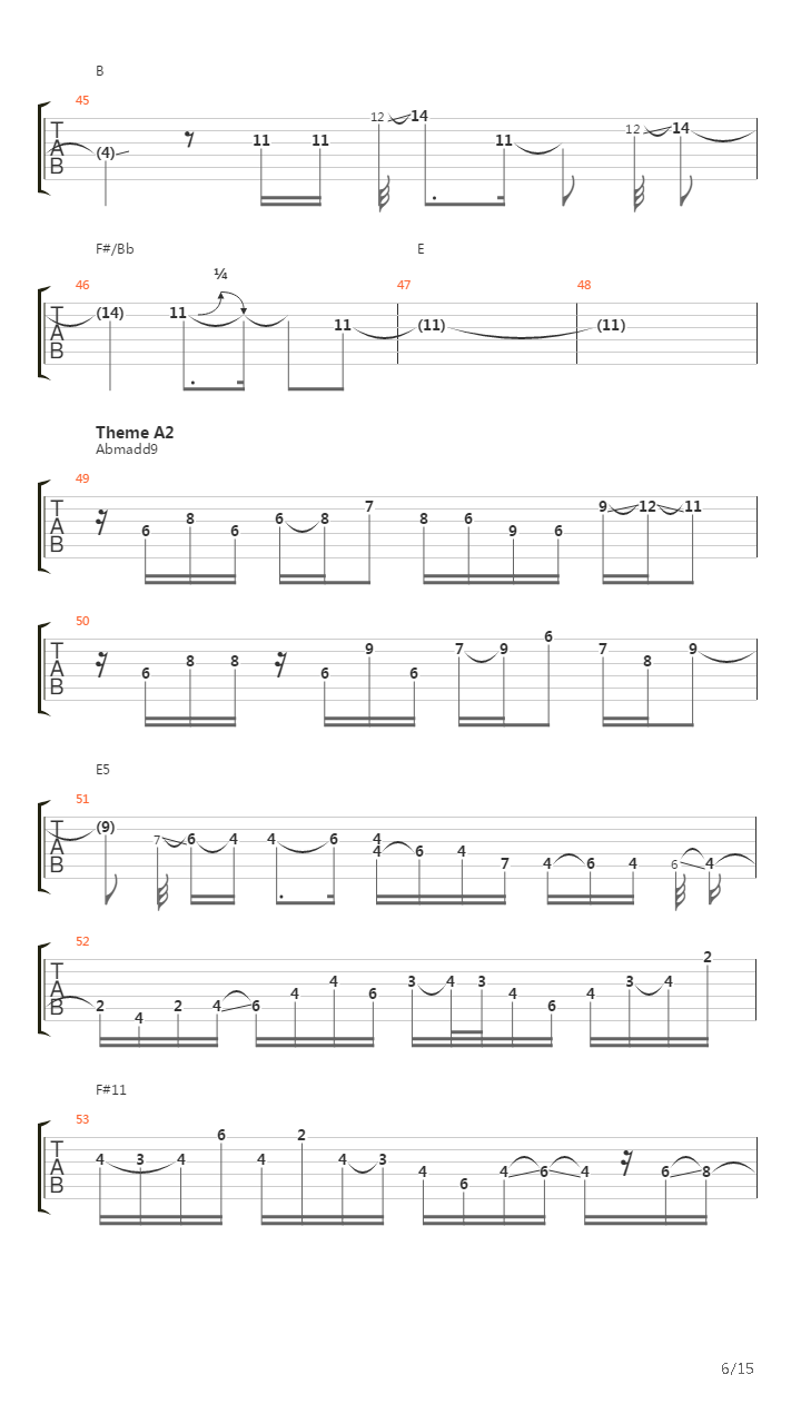 Nothing is Lost (Lesson by Dmitry Maksimov)吉他谱