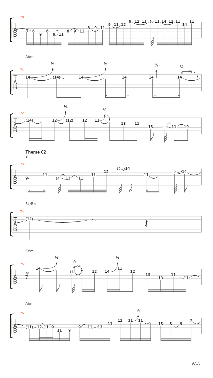 Nothing is Lost (Lesson by Dmitry Maksimov)吉他谱