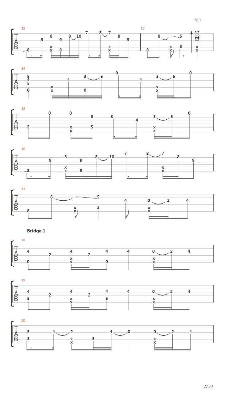 Animals (Fingerstyle)吉他谱