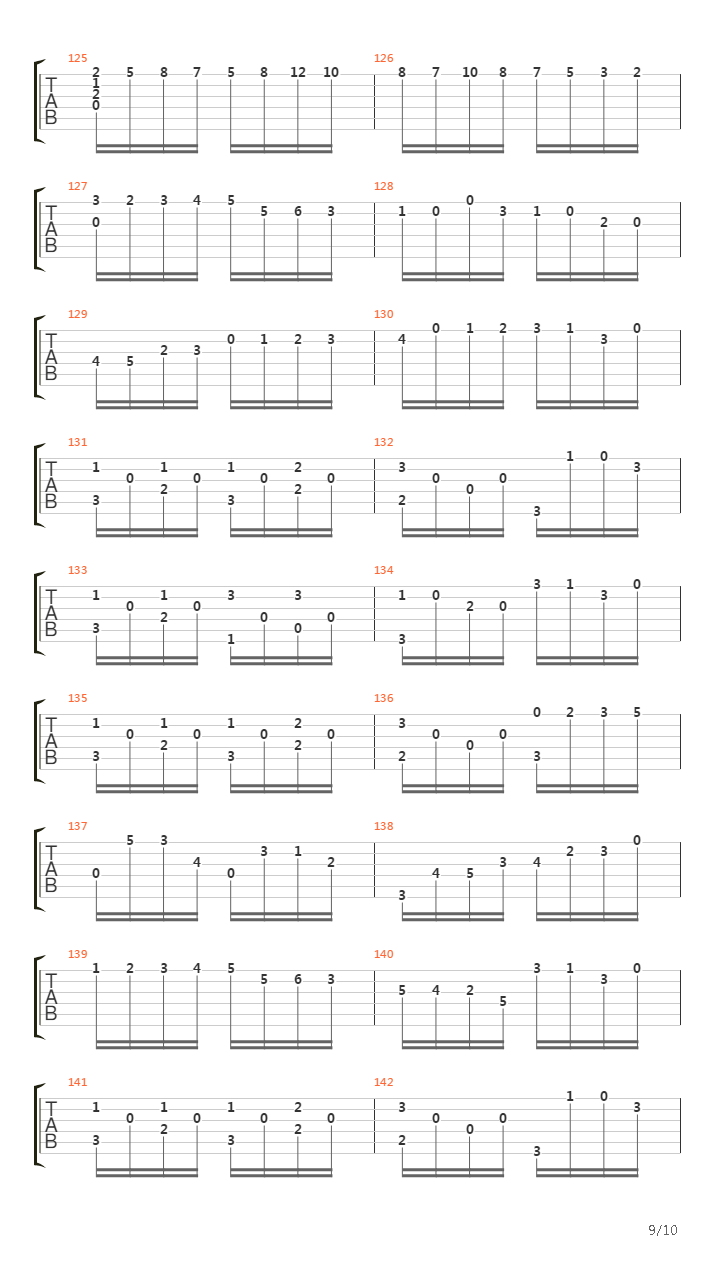 Opus 1 No 1吉他谱