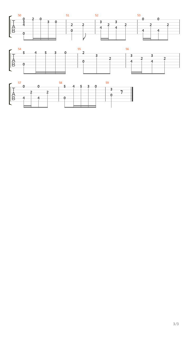 Opus 59 No 5吉他谱